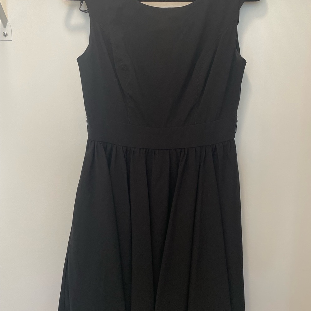 XOXO Classic Black Midi Dress